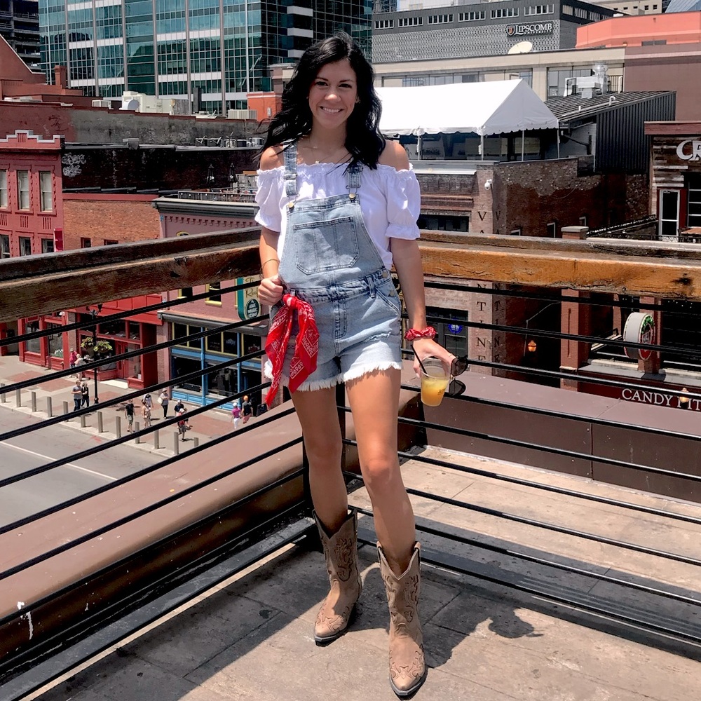 Overalls from target handkerchief not included